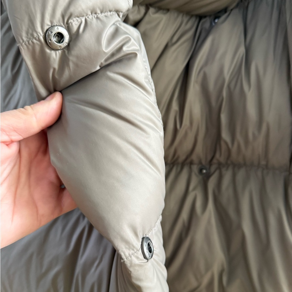 Quince Taupe Puffer Jacket - Picture 7 of 9